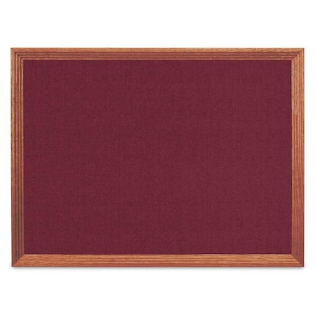 United Visual Products Board, 36x24, Cherry/Black UV702DEFAB-CHERRY-BLKPORC-PEARL